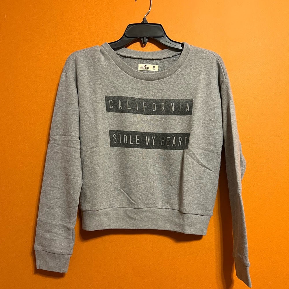 Hollister grey pullover